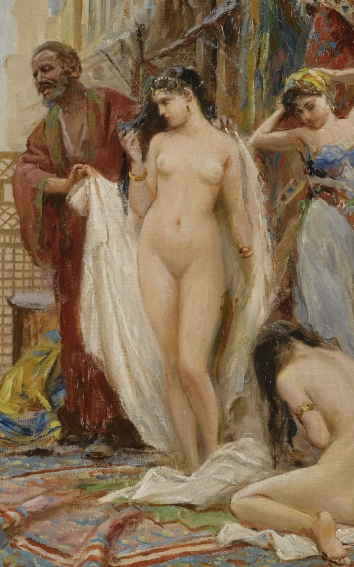 Il mercato delle schiave - dettaglio